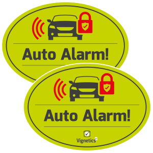 Auto Alarmsticker